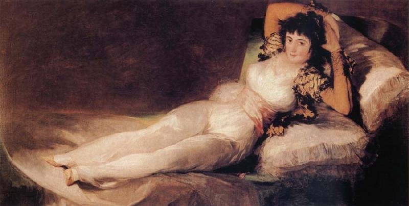 Francisco Jose de Goya The Clothed Maja France oil painting art